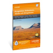 Kungsleden: Kebnekaise, Abisko och Riksgränsen 1:50 000 Calazo